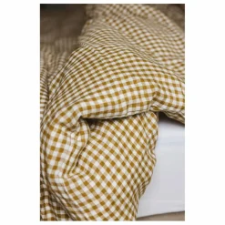 Online Housse de couette en lin lavé vichy | Linge De Lit