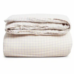Housse de couette Gingham Sky | Linge De Lit