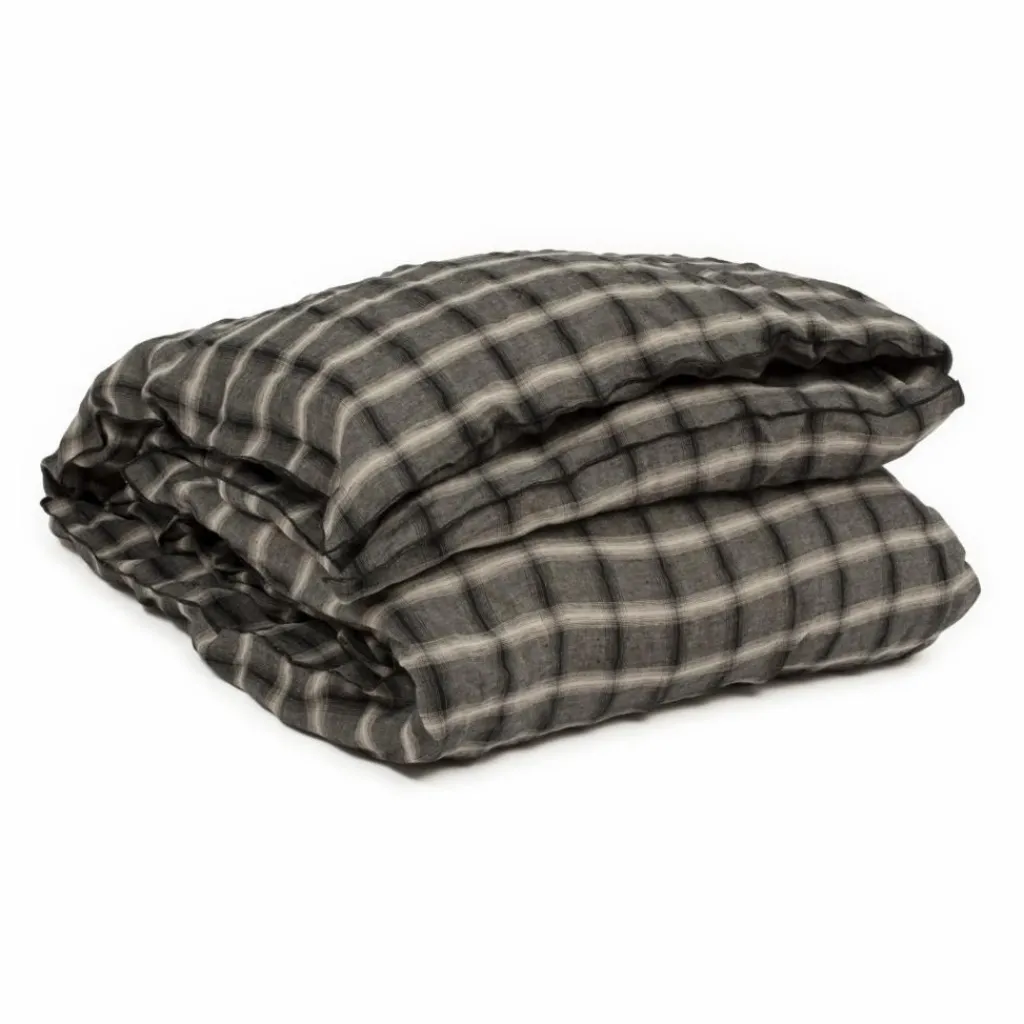 Best Housse de couette Highlands en lin lavé | Linge De Lit