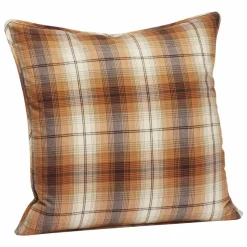 Hot Housse de coussin à carreaux en coton | Coussins