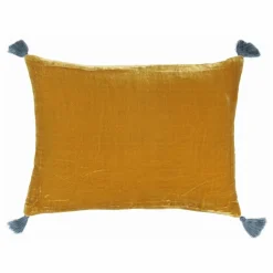 Clearance Housse de coussin en velours de soie Goa | Coussins