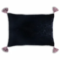 Outlet Housse de coussin en velours de soie Goa Coussins
