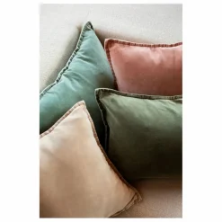 Best Housse de coussin en velours Manhattan | Coussins