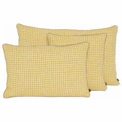 Housse de coussin vichy Piana II | Coussins