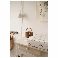Outlet Housse de matelas à langer Fanny Faon Puériculture|Tables À Langer