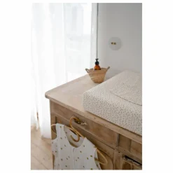 Best Housse de matelas à langer Fanny Mini-cœurs | Puériculture|Tables À Langer