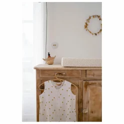 Best Housse de matelas à langer Fanny Mini-cœurs | Puériculture|Tables À Langer