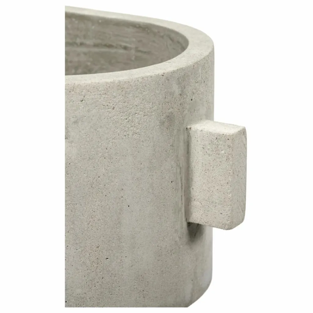 Clearance Jardinière Oval en béton | Vases, Objets Déco