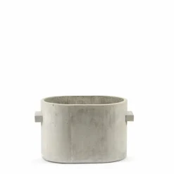 Clearance Jardinière Oval en béton | Vases, Objets Déco