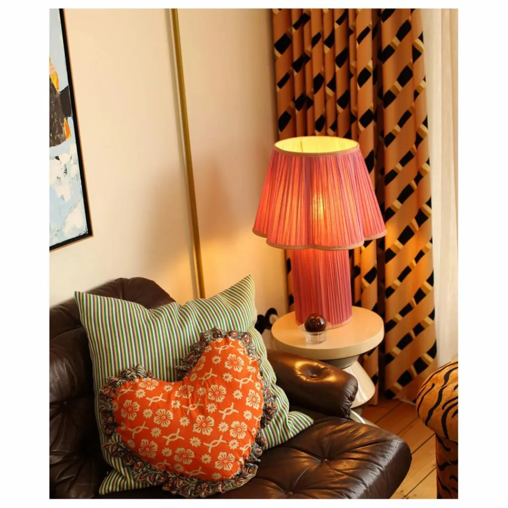 Outlet Lampe à poser en soie Myra | Luminaires