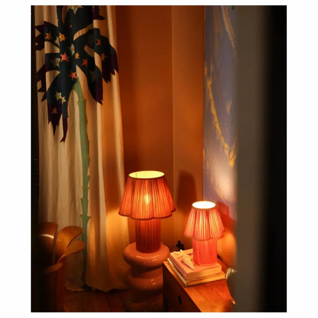 Outlet Lampe à poser en soie Myra | Luminaires