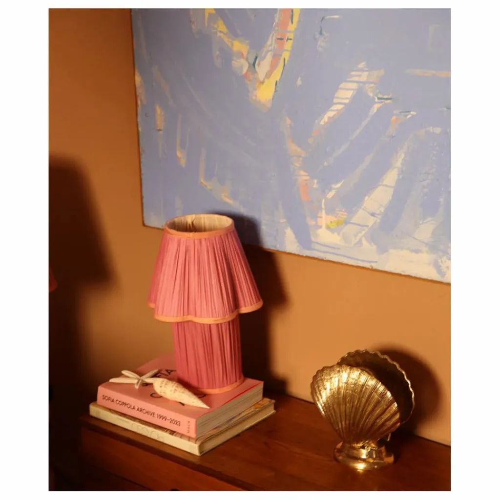 Outlet Lampe à poser en soie Myra | Luminaires