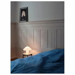 Hot Lampe à poser Pao en verre opale | Luminaires