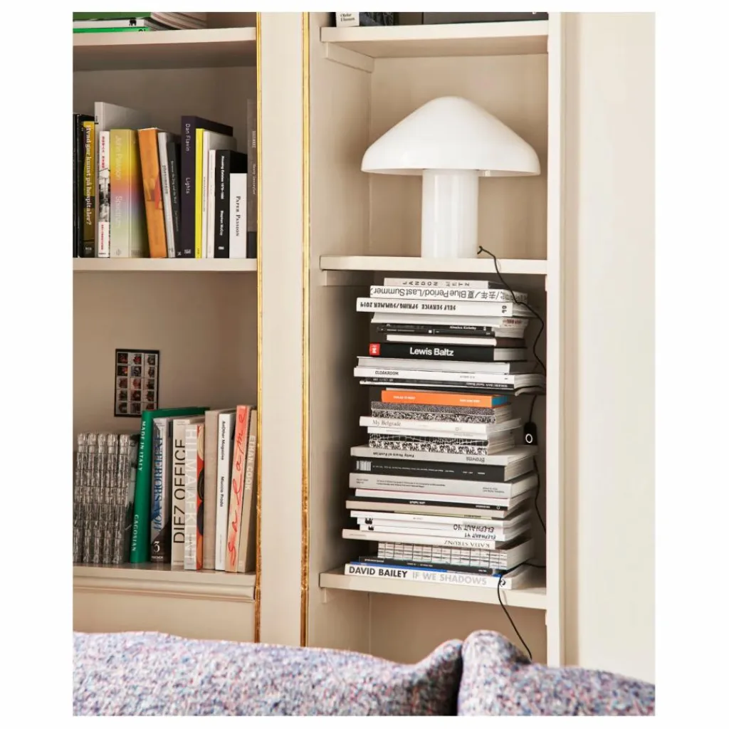 Hot Lampe à poser Pao en verre opale | Luminaires