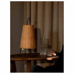 Sale Lampe à poser Porti en rotin Luminaires