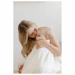 Clearance Lange d'emmaillotage Periwinkle en coton bio | Gigoteuses, Tours De Lit|Gigoteuses, Emmaillotage