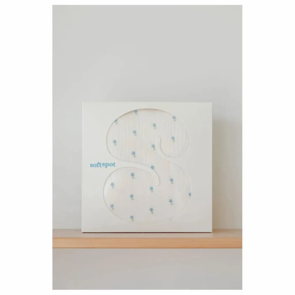 Clearance Lange d'emmaillotage Periwinkle en coton bio | Gigoteuses, Tours De Lit|Gigoteuses, Emmaillotage