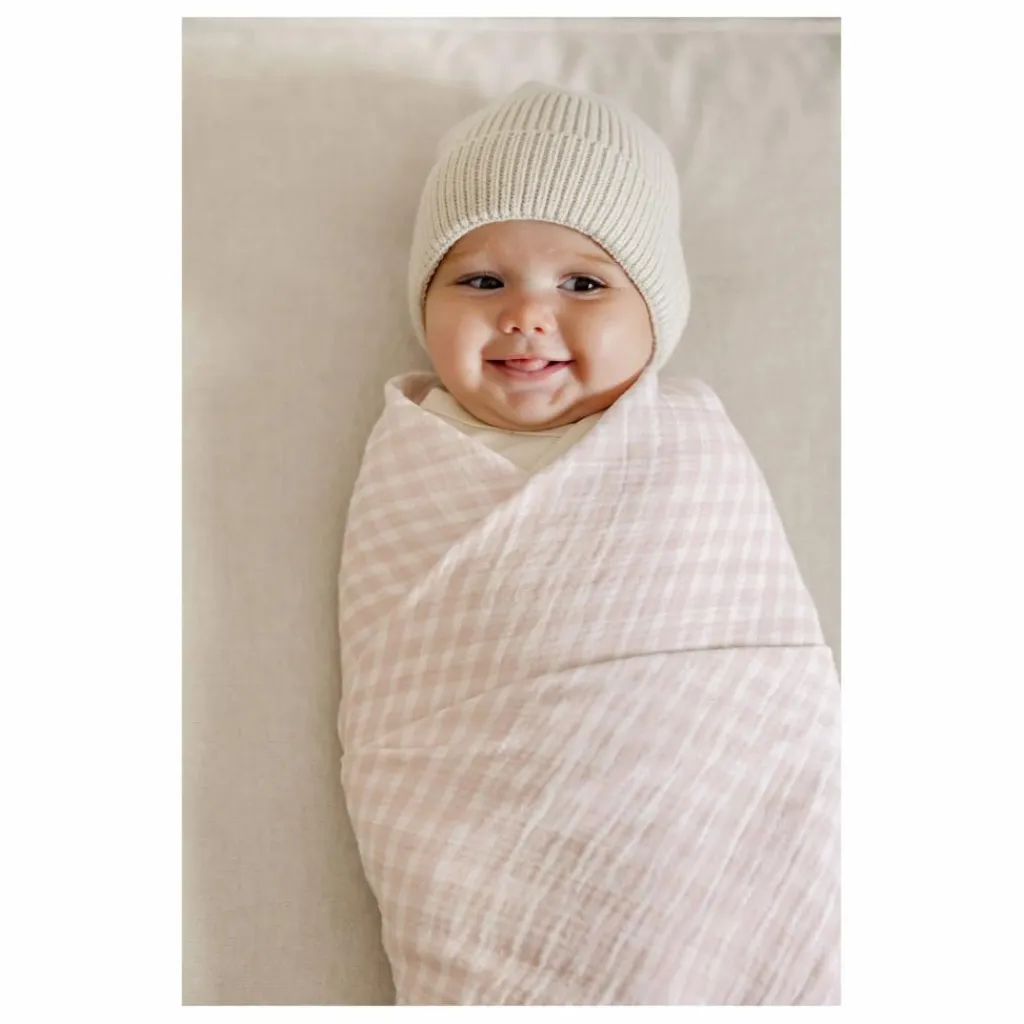 Clearance Lange d'emmaillotage Rosewater en coton bio | Gigoteuses, Tours De Lit|Gigoteuses, Emmaillotage