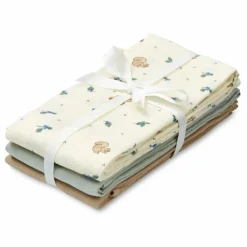 Hot Langes Blueberries - Set de 3 Langes|Puériculture