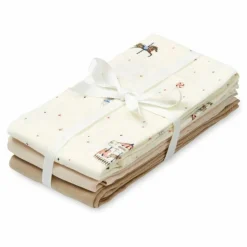 Hot Langes Carrousel - Set de 3 Langes|Puériculture