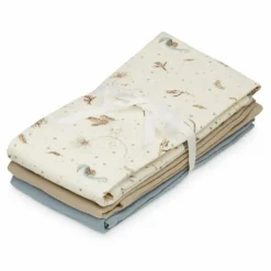 Hot Langes Sea Garden - Set de 3 | Langes|Puériculture