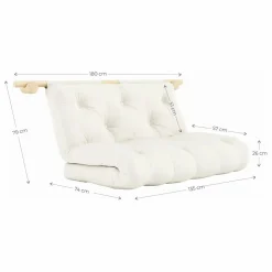 Online Lit d'appoint Hooked 135x200 cm | Lits, Tables De Chevet