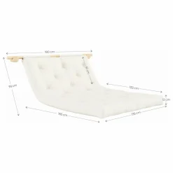 Online Lit d'appoint Hooked 135x200 cm | Lits, Tables De Chevet