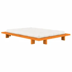 Outlet Lit en bois Japan | Lits, Tables De Chevet