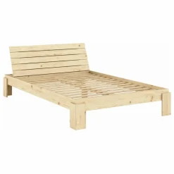 Best Lit en bois Layers Headboard Lits, Tables De Chevet