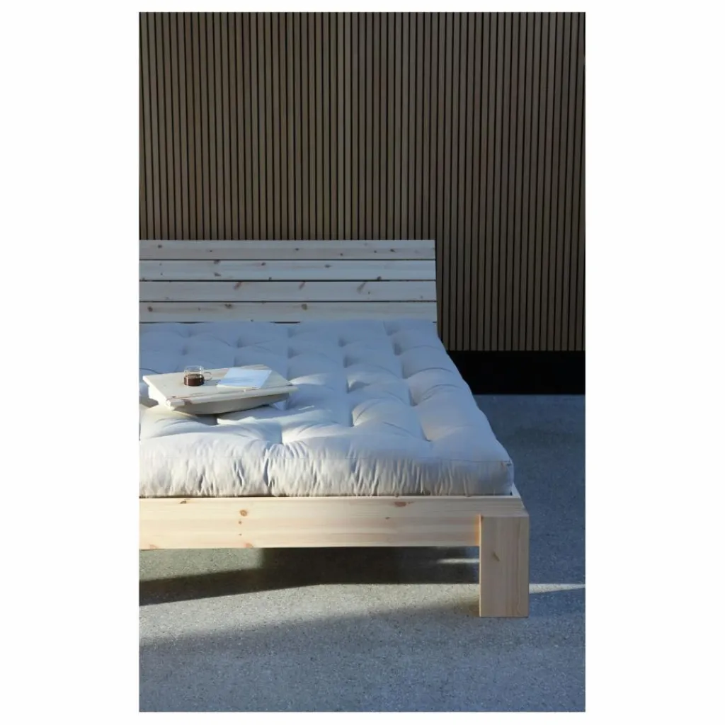 Best Lit en bois Layers Headboard Lits, Tables De Chevet