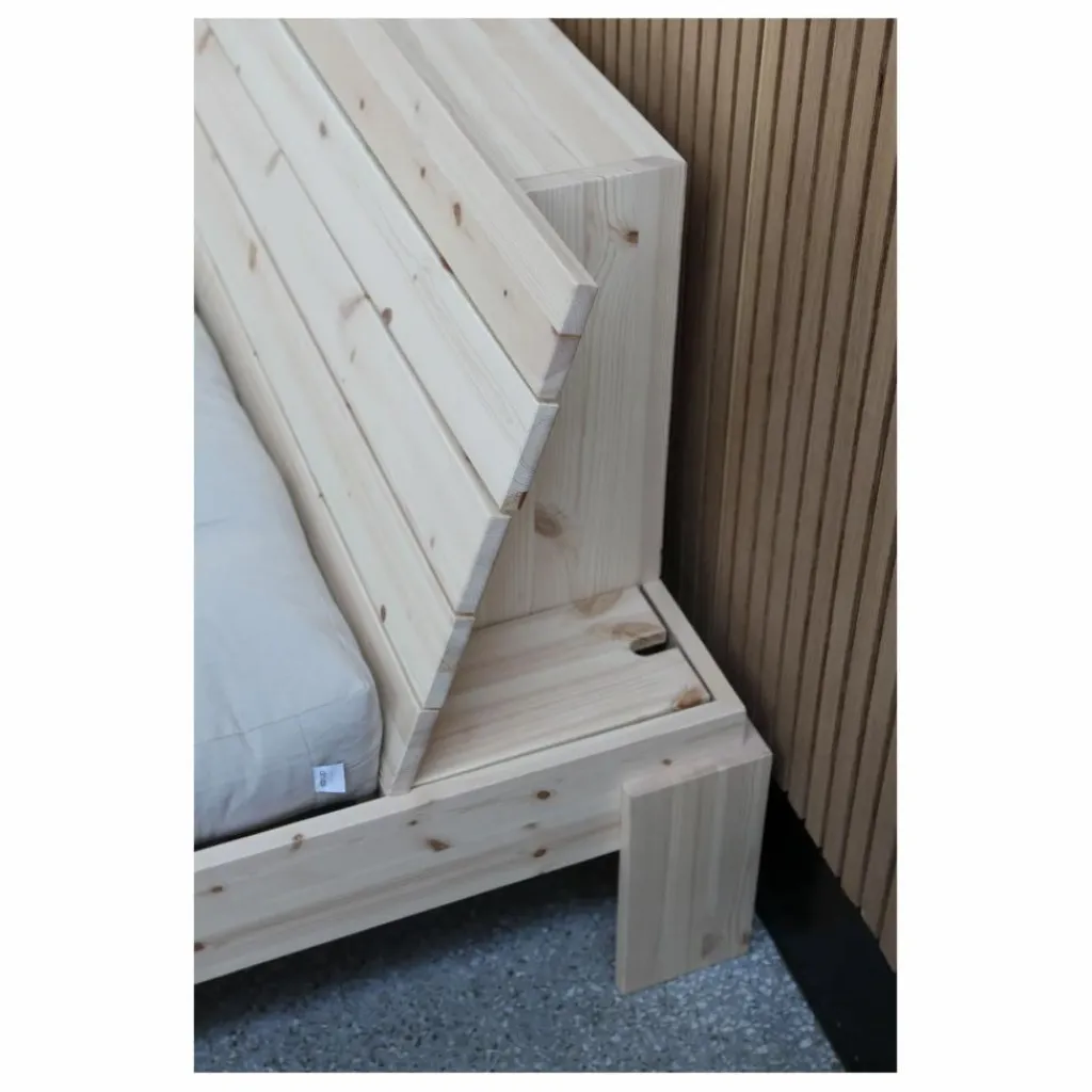 Best Lit en bois Layers Headboard Lits, Tables De Chevet