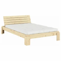 Best Lit en bois Layers Headboard Lits, Tables De Chevet