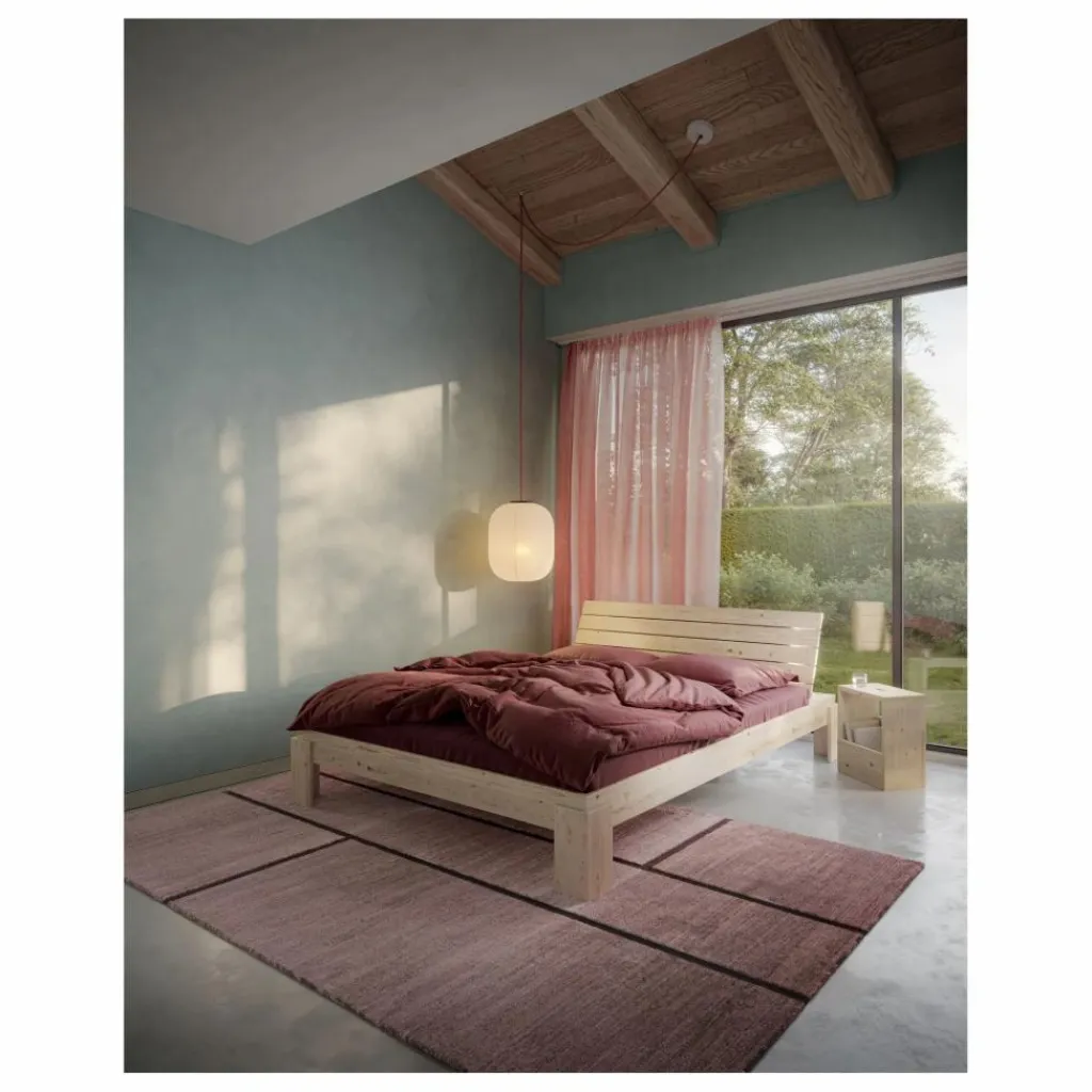 Best Lit en bois Layers Headboard Lits, Tables De Chevet