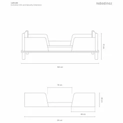 Online Lit Junior et set de 2 barrières Latitude | Enfant Lits, Matelas Enfant