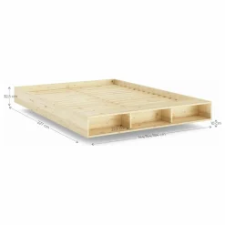 Best Lit Merge 140x200 cm Lits, Tables De Chevet