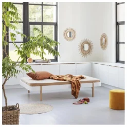 New Lit Wood Lounger 90x200 cm en | Enfant Lits, Matelas Enfant