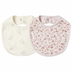 Best Lot de 2 Bavoirs Snap Coton Bio | Lilas Bavoirs|Bavoirs, Langes