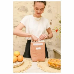 Outlet Lunch bag isotherme en lin | Enfant Vaisselle Enfant|Art De La Table