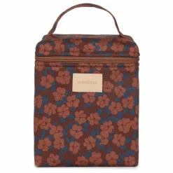 Discount Lunch bag isotherme Hyde Park Maroon Poppies | Enfant Vaisselle Enfant