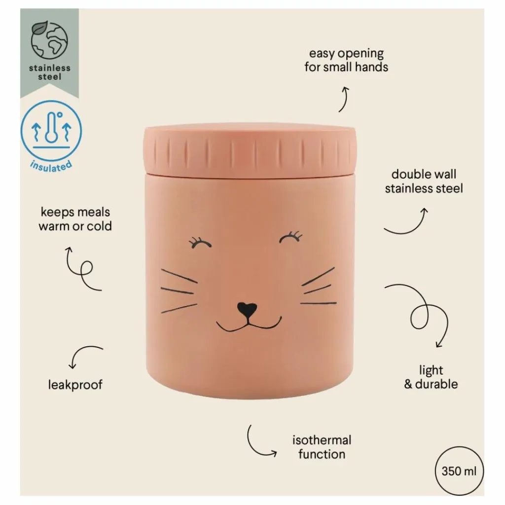 Best Lunch box isotherme 350 ml Mrs Cat | Enfant Vaisselle Enfant