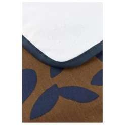 New Matelas à langer de voyage Hyde Park Blue Leaves | Matelas À Langer De Voyage|Puériculture