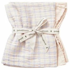 Discount Maxi-langes Gingham Sky - Set de 2 | Langes|Puériculture