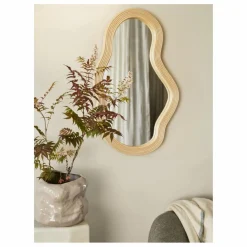 Online Miroir en rotin Pond Miroirs