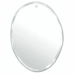 Hot Miroir extra plat biseauté - forme aléatoire ovale 50x66 cm Miroirs