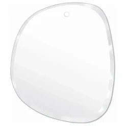 Hot Miroir extra plat biseauté - forme aléatoire ronde 46x55 cm Miroirs