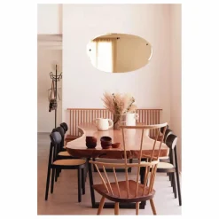 Outlet Miroir extra plat biseauté - forme aléatoire ovale horizontale 100x60 cm Miroirs