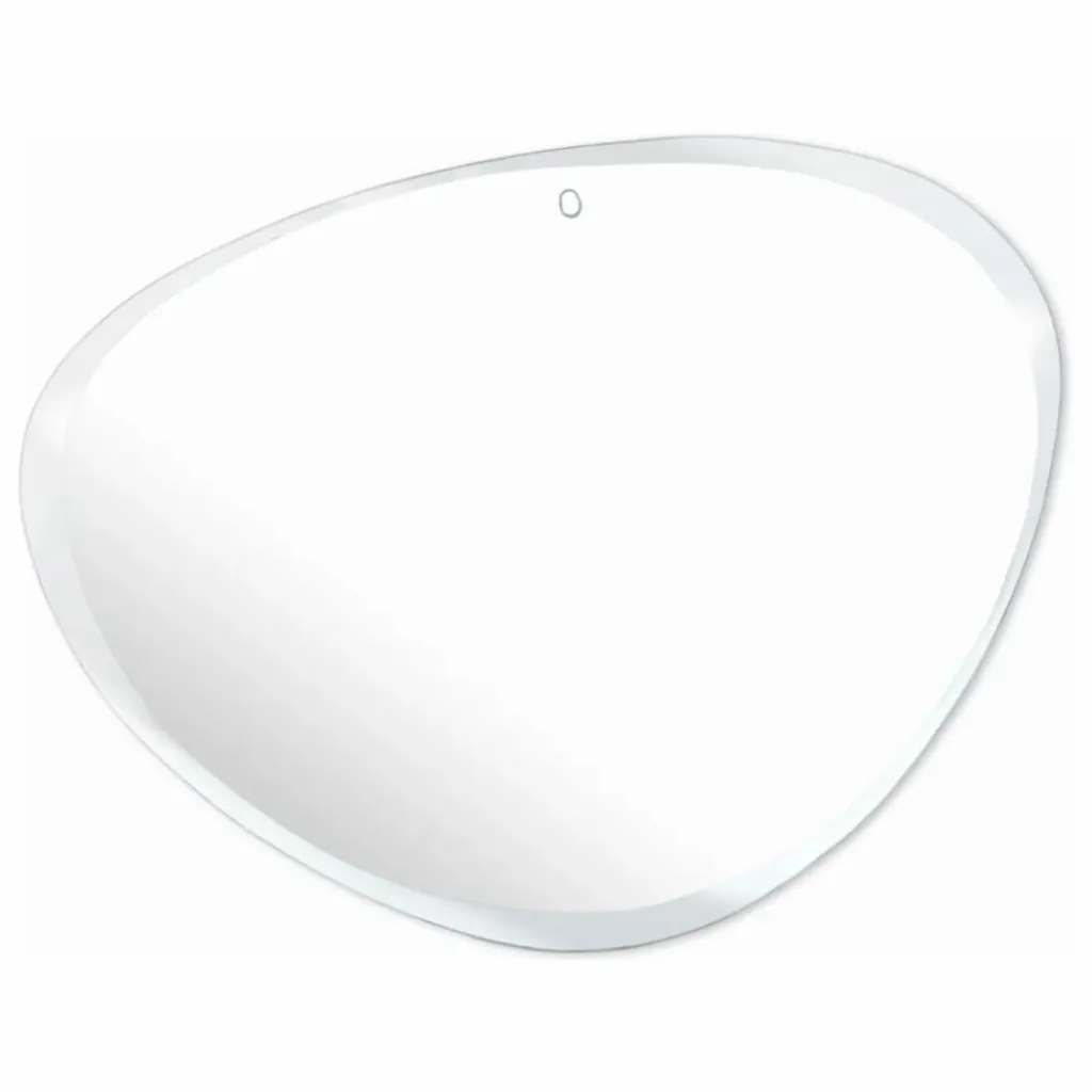 Miroir extra plat biseauté - forme aléatoire ovale 87x67 cm Miroirs