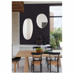 Clearance Miroir extra plat biseauté - forme aléatoire ovale 45x95 cm Miroirs