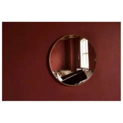 Sale Miroir rond CM1 en bois | Miroirs