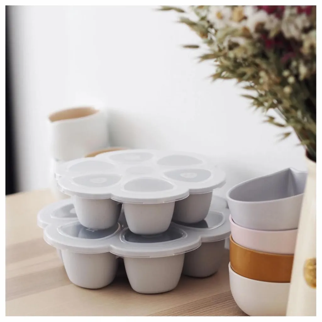 Moule multiportions en silicone - 6x90 ml | Premiers Repas|Puériculture
